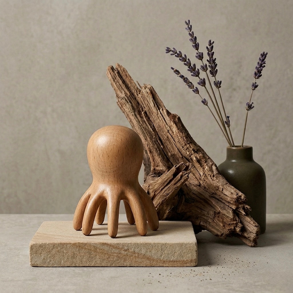 Wood Octopus: The Vagus Nerve Architect